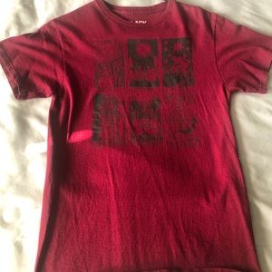 Burgundy tarot card Tee